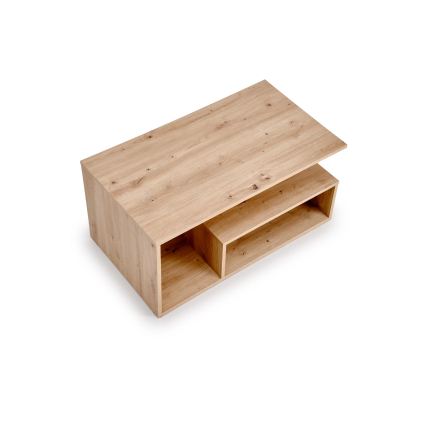 Τραπέζι σαλονιού NOTE 90x51 εκ., σε απόχρωση δρυς Artisan