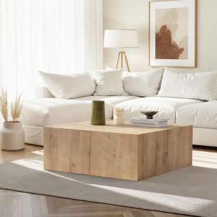 Τραπέζι σαλονιού PRIZMA 90x90 cm σε δρυς