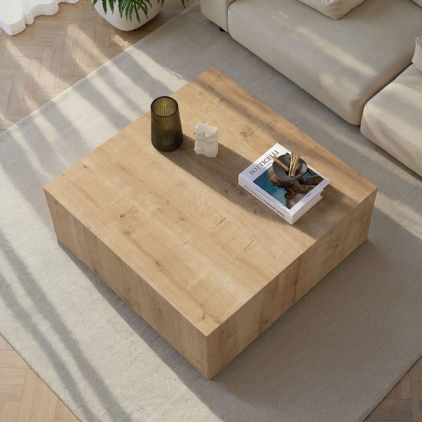 Τραπέζι σαλονιού PRIZMA 90x90 cm σε δρυς