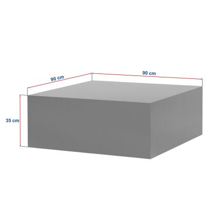 Τραπέζι σαλονιού PRIZMA 90x90 cm σε δρυς