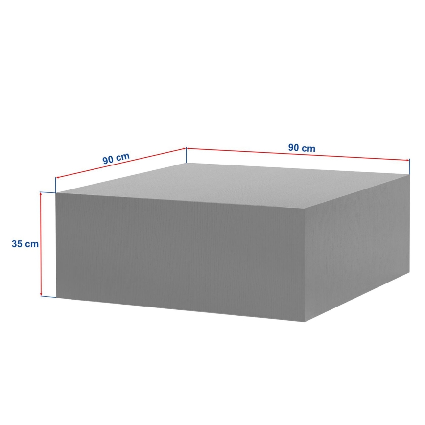 Τραπέζι σαλονιού PRIZMA 90x90 cm σε δρυς