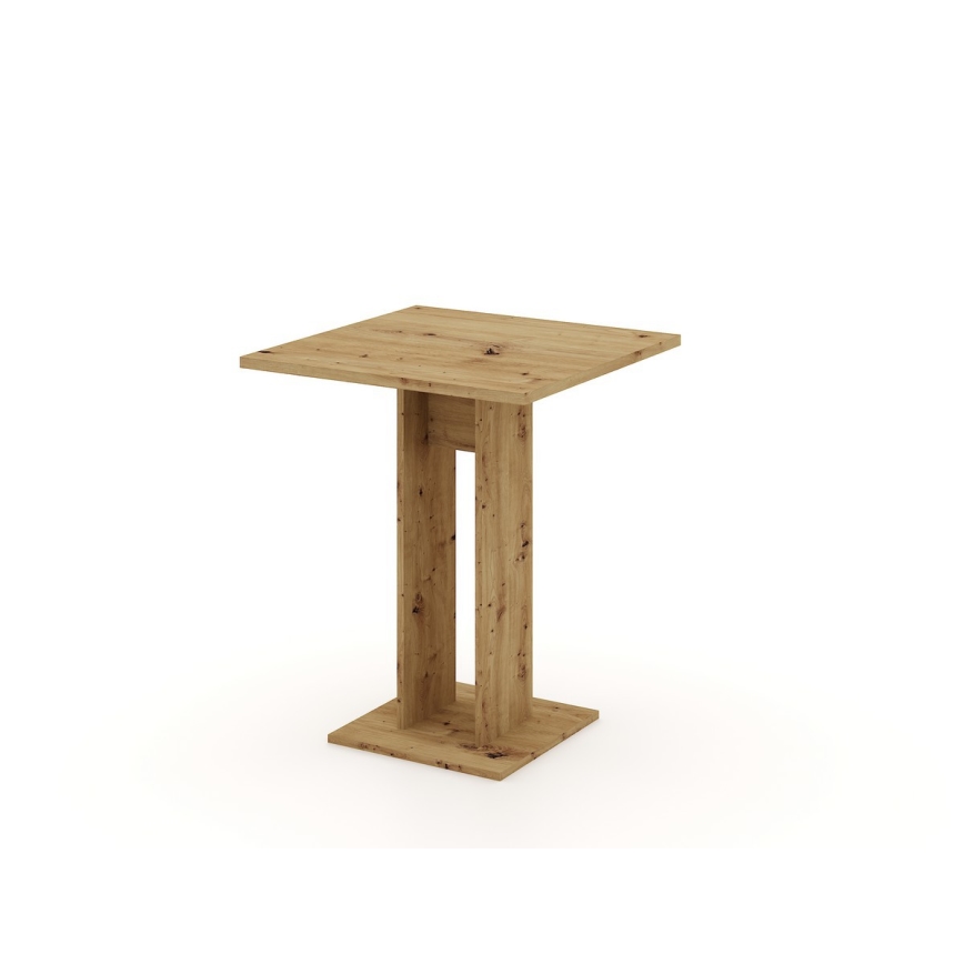 Τραπέζι STRAPO  68x68 cm artisan δρυός