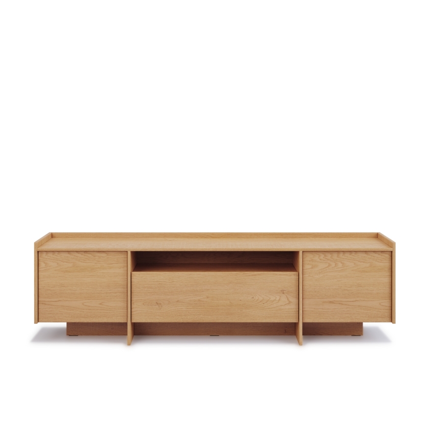 Τραπέζι τηλεόρασης KEMI 197x57 cm, δρυς Cremona