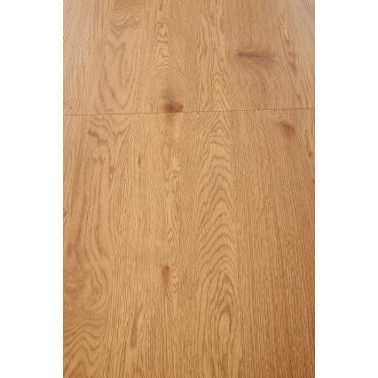 Τραπέζι τραπεζαρίας BALNOR, δρυς/μαύρο