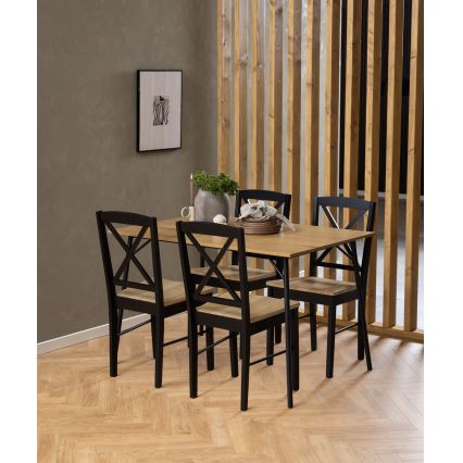 Τραπέζι τραπεζαρίας CARYS από δρυ