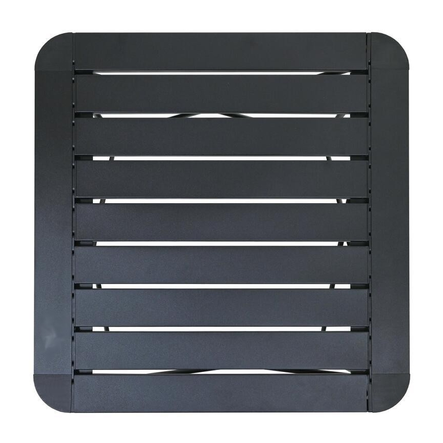 Τραπέζι για κάμπινγκ πτυσσόμενο 52x52cm ανθρακί