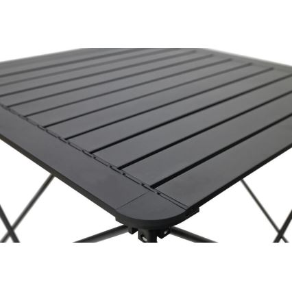 Τραπέζι για κάμπινγκ πτυσσόμενο 70x70cm ανθρακί