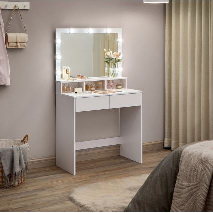 Τραπέζι μακιγιάζ HATOR, λευκό