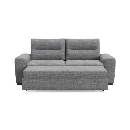 Τριθέσιος καναπές-κρεβάτι COMO, ανοιχτό γκρι