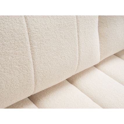 Τριθέσιος καναπές-κρεβάτι DESIO, μπεζ