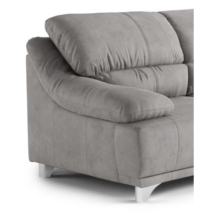 Τριθέσιος καναπές RIMINI σε γκρι χρώμα