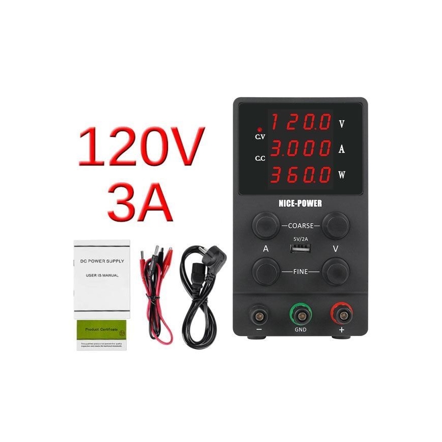 Τροφοδοτικό 0-120V/0-3A