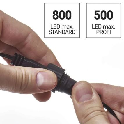 Τροφοδοτικό για συνδεόμενα χριστουγεννιάτικα φωτιστικά 12W/230V IP44