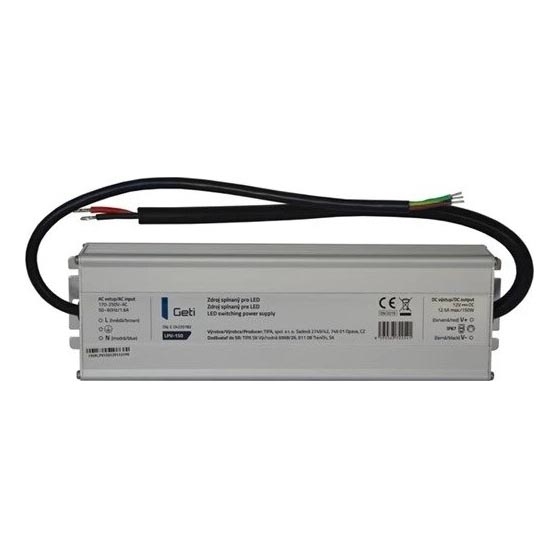 Τροφοδοτικό για ταινίες LED 150W/12V IP67