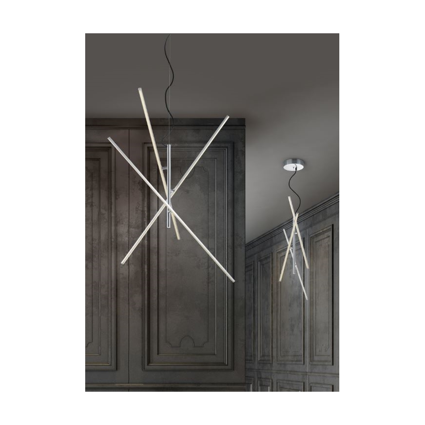 Trio - LED Dimmable κρεμαστό φωτιστικό οροφής TIRIAC 3xLED/7,5W/230V