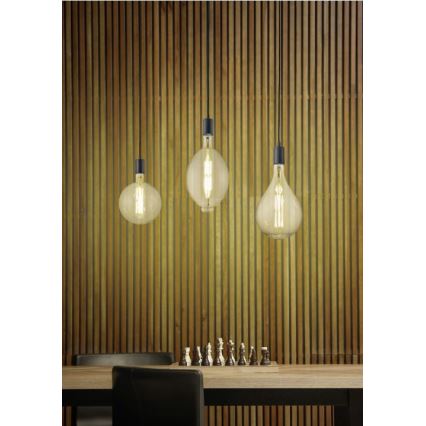 Trio - LED Dimmable κρεμαστό φωτιστικό οροφής ράγα GINSTER 3xE27/8W/230V