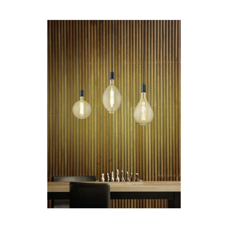 Trio - LED Dimmable κρεμαστό φωτιστικό οροφής ράγα GINSTER 3xE27/8W/230V