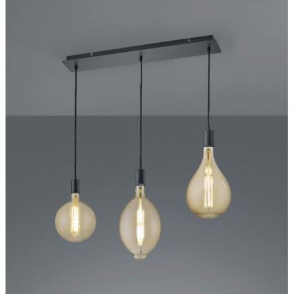 Trio - LED Dimmable κρεμαστό φωτιστικό οροφής ράγα GINSTER 3xE27/8W/230V