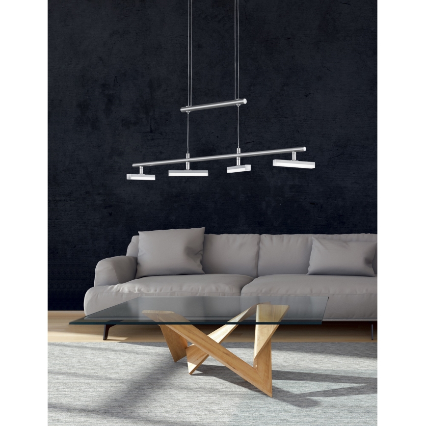Trio - LED Dimmable κρεμαστό φωτιστικό ράγα OPIUM 4xLED/4,5W/230V