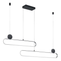 Trio - LED ρυθμιζόμενος κρεμαστός πολυέλαιος GRANT LED/54W/230V 2300/3000/4000K μαύρο/ματ χρώμιο