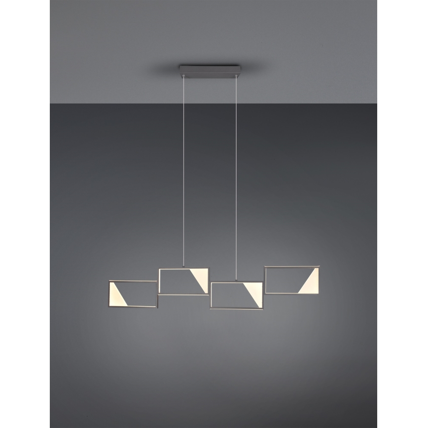 Trio - LED Κρεμαστό φωτιστικό οροφής ράγα CAFU 4xLED/7W/230V