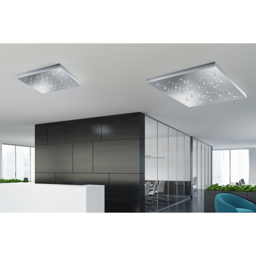 Trio - LED Ρυθμιζόμενο φωτιστικό οροφής TITUS LED/36W/230V 3000-6000K + τηλεχειριστήριο