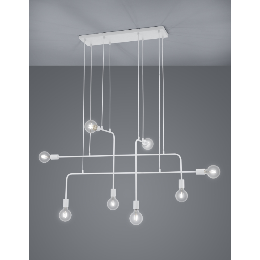 Trio - Κρεμαστό φωτιστικό οροφής CONNOR 8xE27/10W/230V