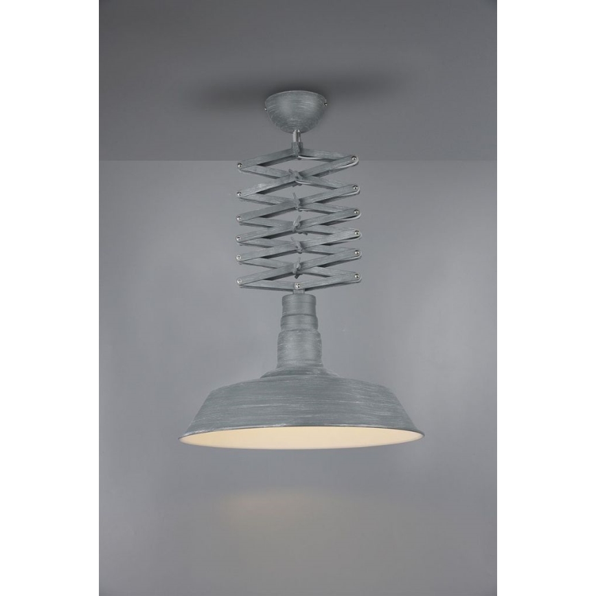 Trio - Κρεμαστό φωτιστικό οροφής Pull -Down DETROIT 1xE27/42W/230V