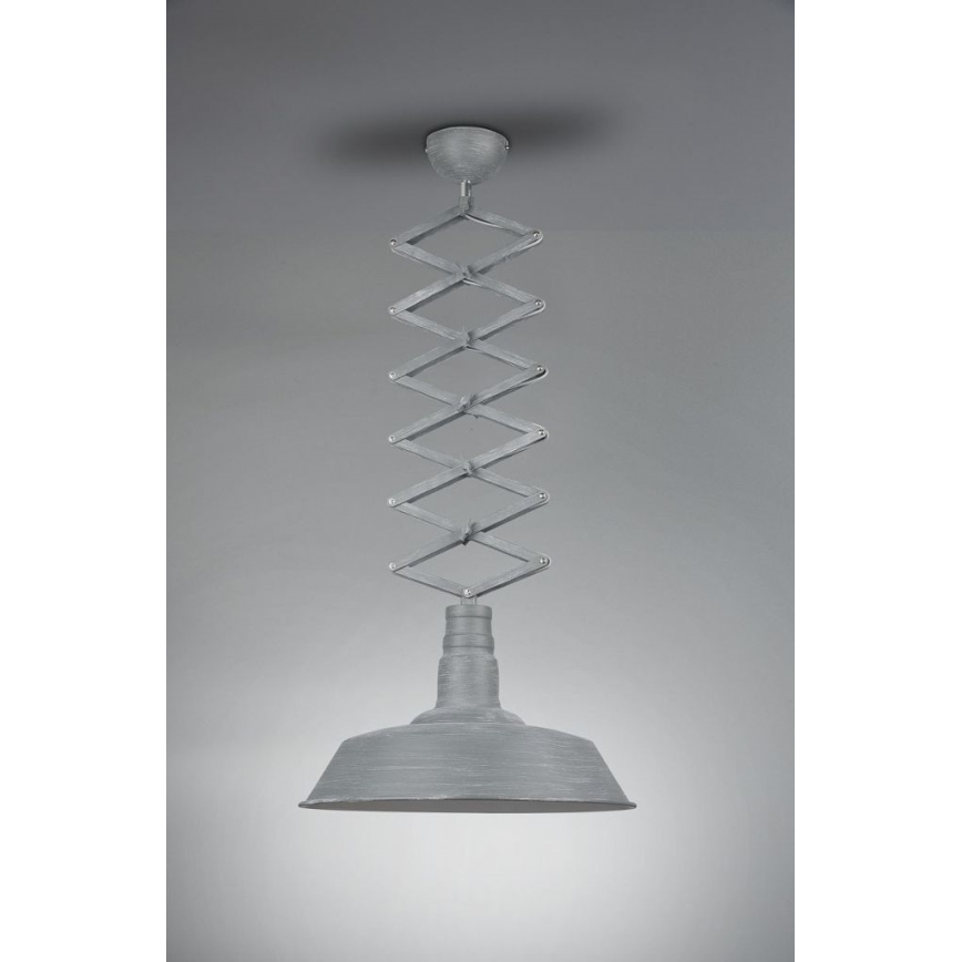 Trio - Κρεμαστό φωτιστικό οροφής Pull -Down DETROIT 1xE27/42W/230V