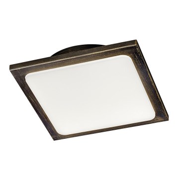 TRIO - Φως οροφής dimmer LED DENVER 1xLED/20W/230V πατίνα