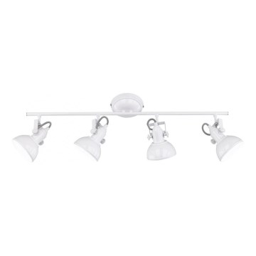 Trio - Φωτιστικό σποτ GINA 4xE14/40W/230V λευκό