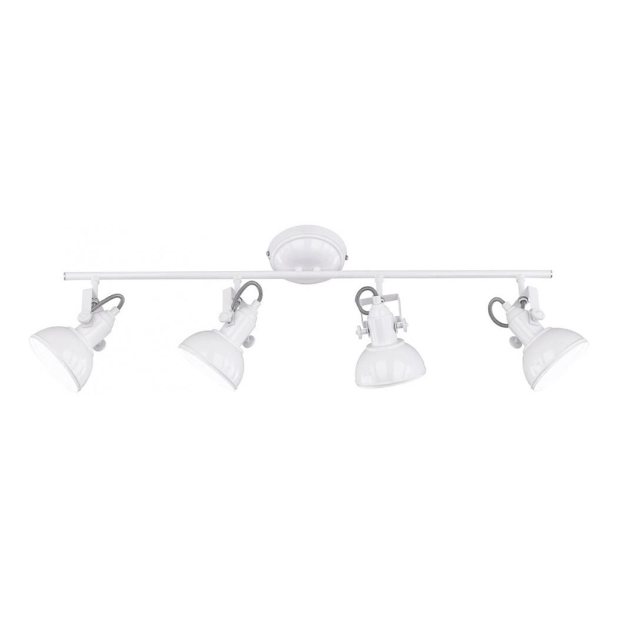 Trio - Φωτιστικό σποτ GINA 4xE14/40W/230V λευκό