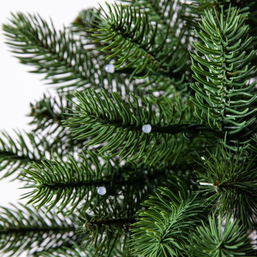 Twinkly - Ρυθμιζόμενο LED RGB Χριστουγεννιάτικο στεφάνι 50xLED, διάμετρος 60 εκ., Wi-Fi