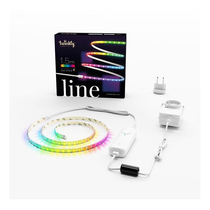 Twinkly - LED RGB Dimmable ταινία LINE 100xLED 1,5 m Wi-Fi