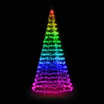 Twinkly - LED RGBW Ρυθμιζόμενο χριστουγεννιάτικο δέντρο εξωτερικού χώρου LIGHT TREE 1000xLED 6 m IP44 Wi-Fi