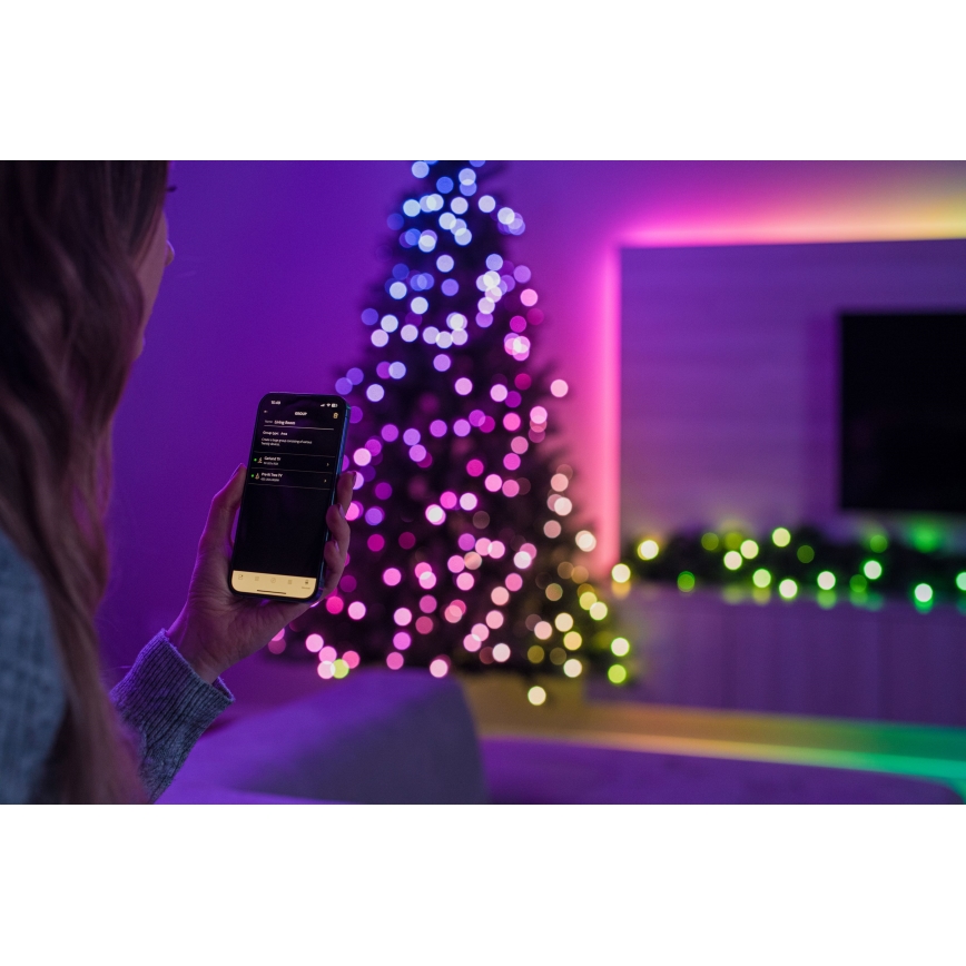 Twinkly - LED RGBW Ρυθμιζόμενο Χριστουγεννιάτικο δέντρο TREE 435xLED 2,1 m Wi-Fi