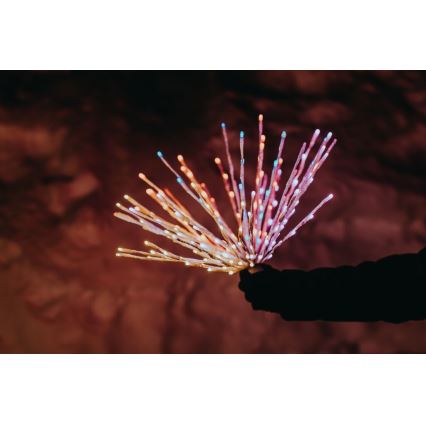 Twinkly - LED RGB Dimming Εξωτερικού χώρου poinsettia SPRITZER 200xLED IP44 Wi-Fi
