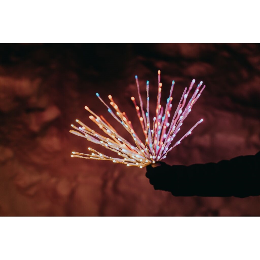 Twinkly - LED RGB Dimming Εξωτερικού χώρου poinsettia SPRITZER 200xLED IP44 Wi-Fi