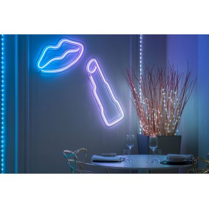 Twinkly - LED RGB Dimmable ταινία DOTS 60xLED 3 m Wi-Fi USB