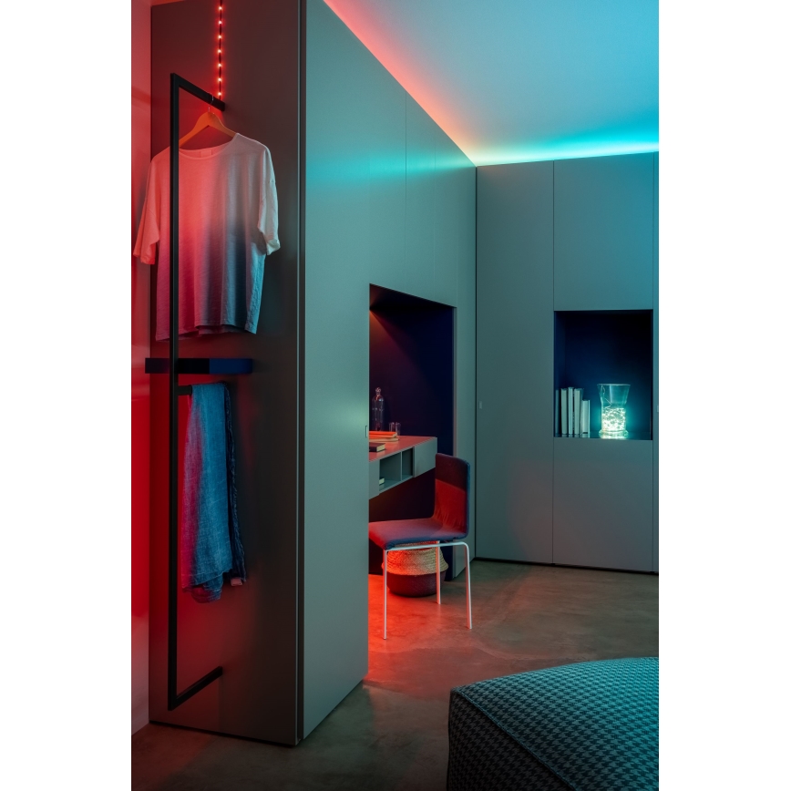 Twinkly - LED RGB ρυθμιζόμενη χριστουγεννιάτικη γιρλάντα DOTS 60xLED 7 m USB Wi-Fi