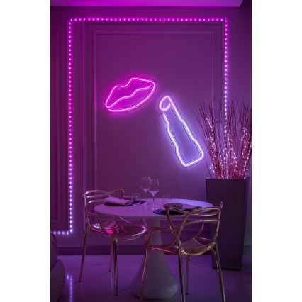 Twinkly - LED RGB ρυθμιζόμενη χριστουγεννιάτικη γιρλάντα DOTS 60xLED 7 m USB Wi-Fi