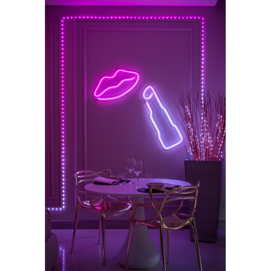 Twinkly - LED RGB ρυθμιζόμενη χριστουγεννιάτικη γιρλάντα DOTS 60xLED 7 m USB Wi-Fi