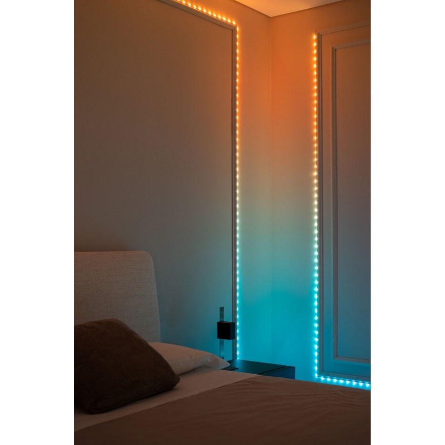 Twinkly - LED RGB ρυθμιζόμενη χριστουγεννιάτικη γιρλάντα DOTS 60xLED 7 m USB Wi-Fi