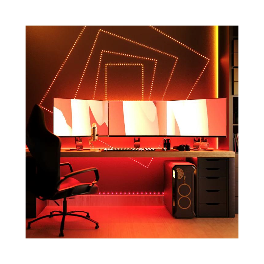 Twinkly - LED RGB Εξωτερικού χώρου dimming ταινία DOTS 200xLED 10 m IP44 WiFi