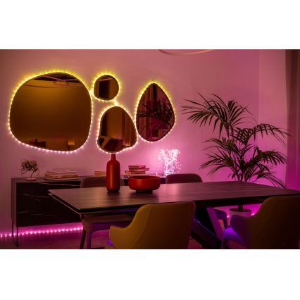 Twinkly - LED RGB Εξωτερικού χώρου dimming ταινία DOTS 200xLED 10 m IP44 WiFi