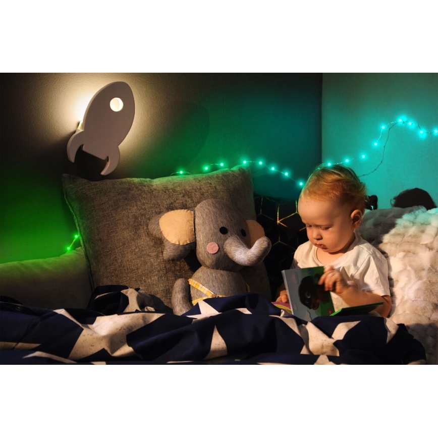 Twinkly - LED RGB Εξωτερικού χώρου dimming ταινία DOTS 200xLED 10 m IP44 Wi-Fi