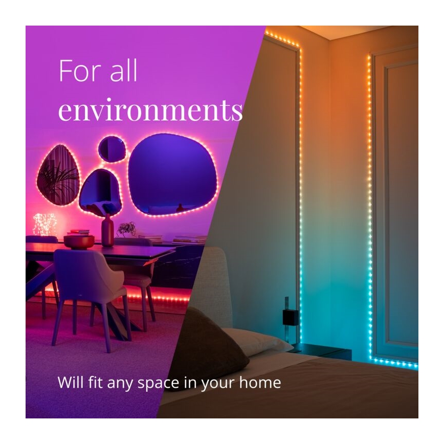 Twinkly - LED RGB Εξωτερικού χώρου dimming ταινία DOTS 200xLED 10 m IP44 Wi-Fi