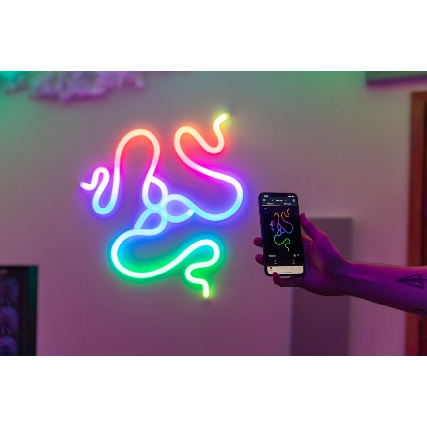 Twinkly - LED RGB Dimmable ταινία FLEX 300xLED 3 m Wi-Fi