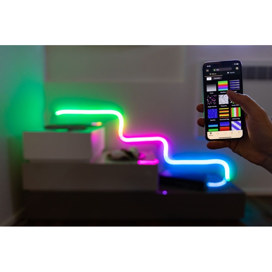 Twinkly - LED RGB ρυθμιζόμενη ταινία FLEX 300xLED 3 m Wi-Fi