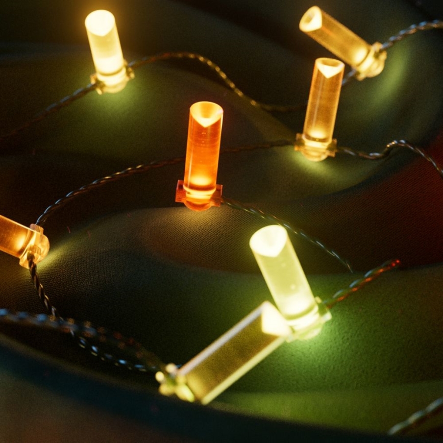 Twinkly - LED RGB ρυθμιζόμενη χριστουγεννιάτικη γιρλάντα CANDIES 200xLED 14 m USB Wi-Fi